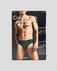 Calvin Klein Micro Stretch Hip Brief 3 Pack for Mens image number null