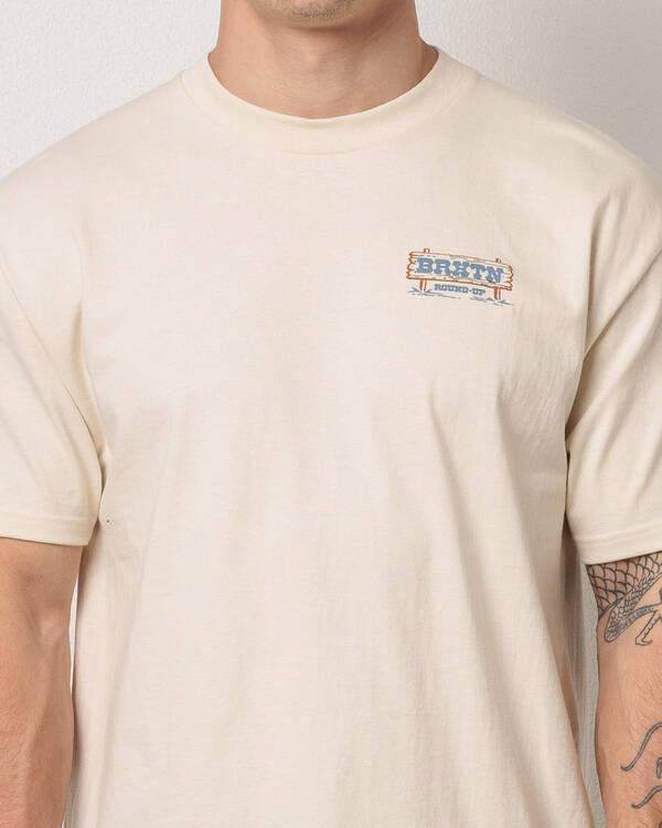 Brixton Hutchins T-Shirt for Mens
