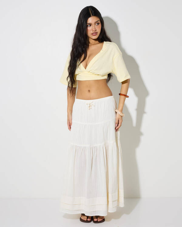 Billabong Till Dawn Maxi Skirt for Womens