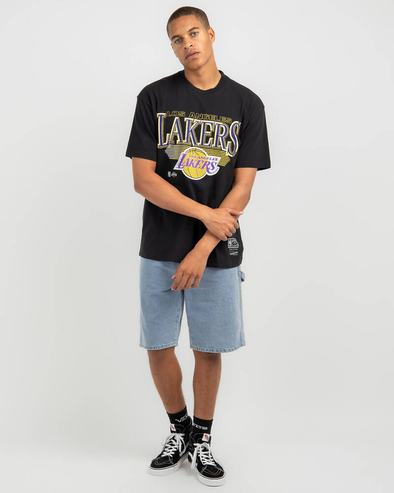 Mitchell & Ness LA Lakers Underscore T-Shirt for Mens
