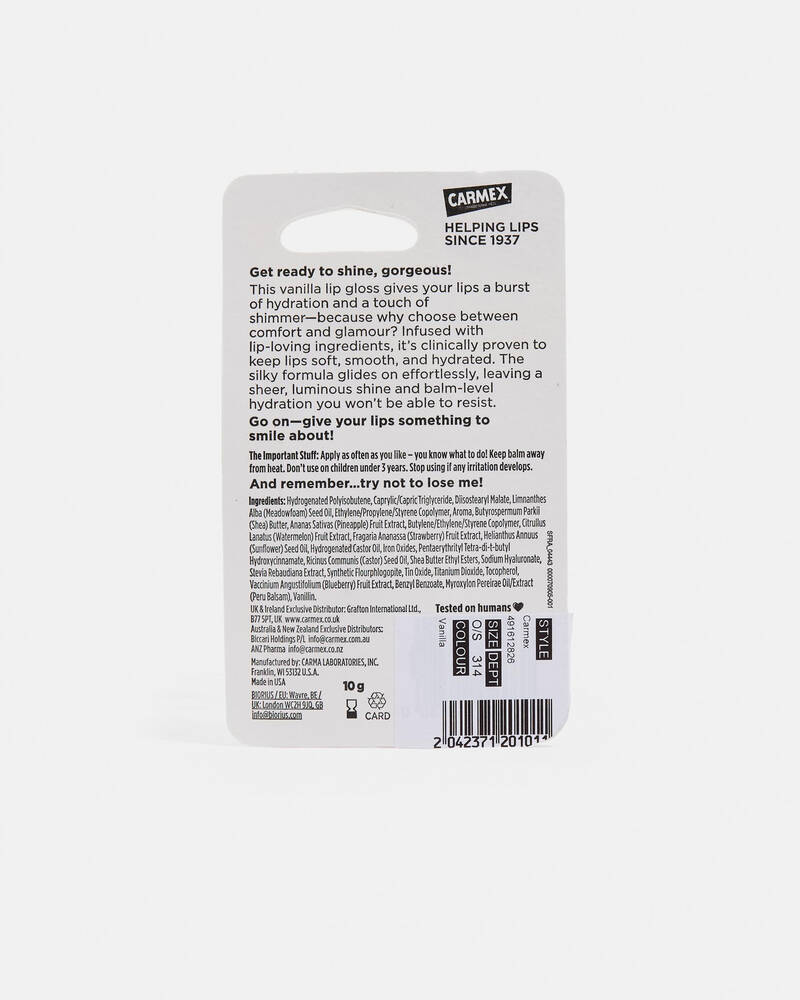 Carmex Shimmer Lip Gloss for Womens