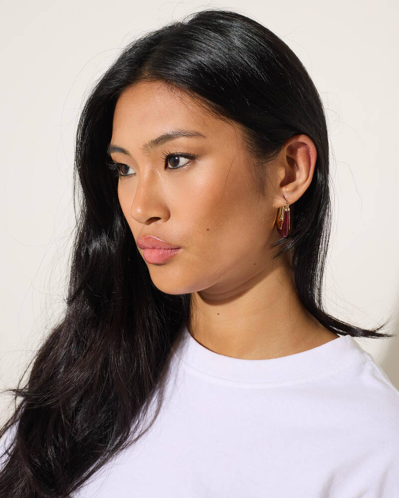 Karyn In LA Rosewood Earring Pack for Womens