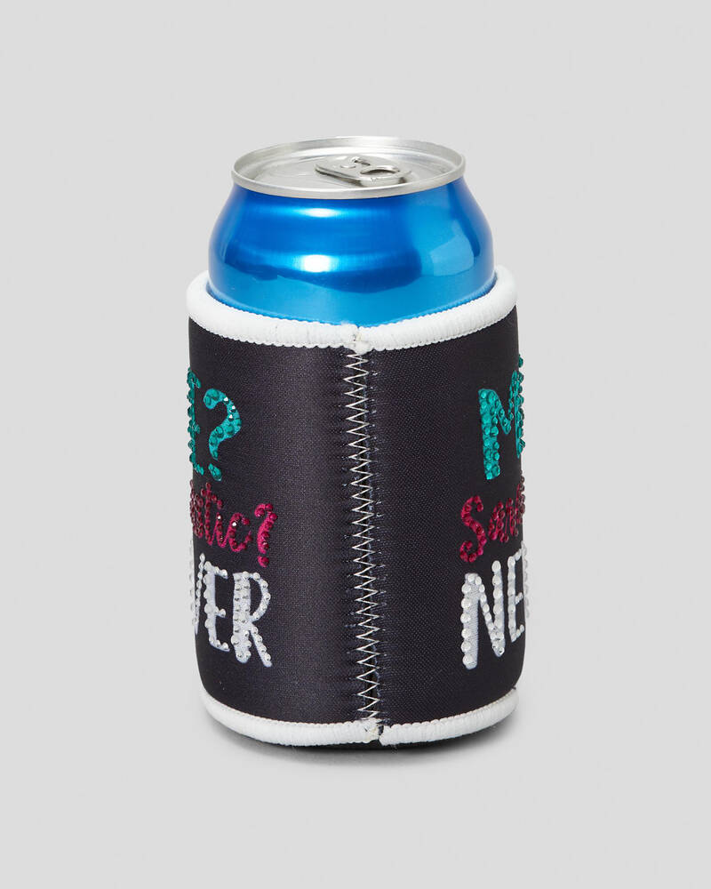 Mooloola Rhinestone Can Cooler for Womens
