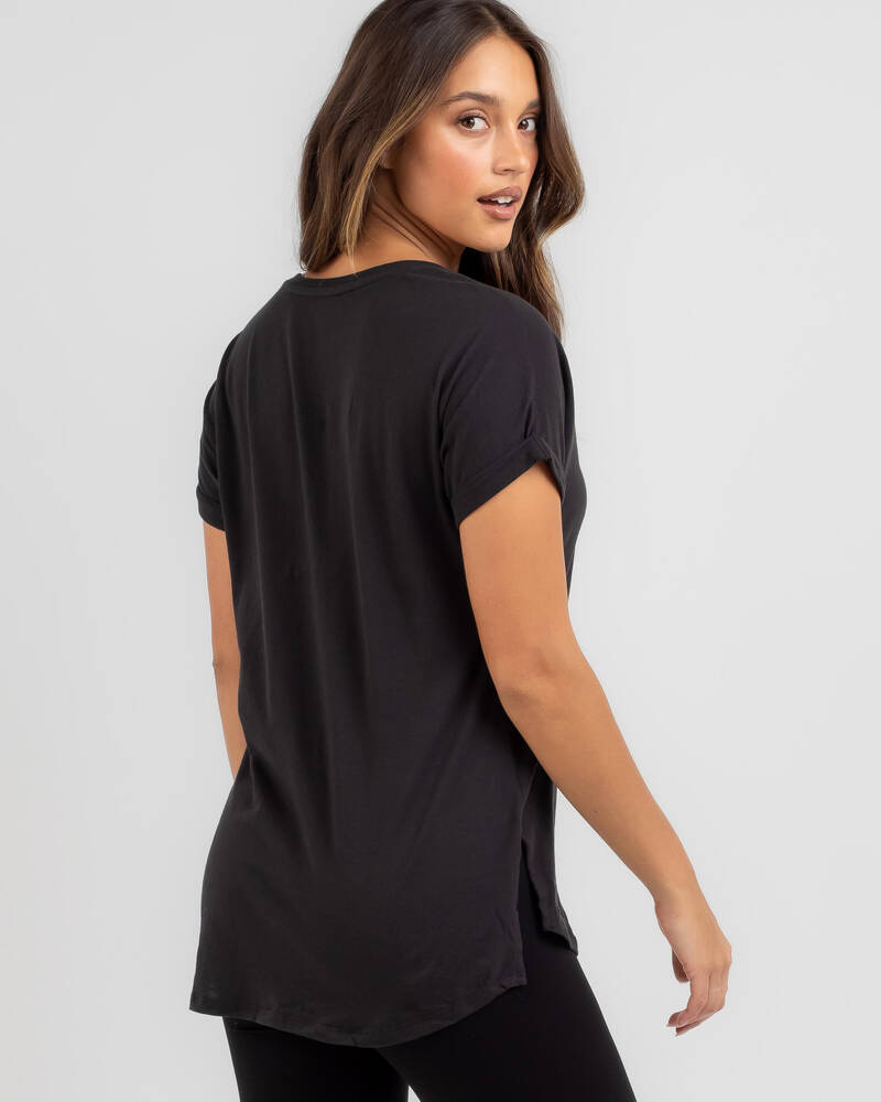 Fox Boundary SS Top for Womens