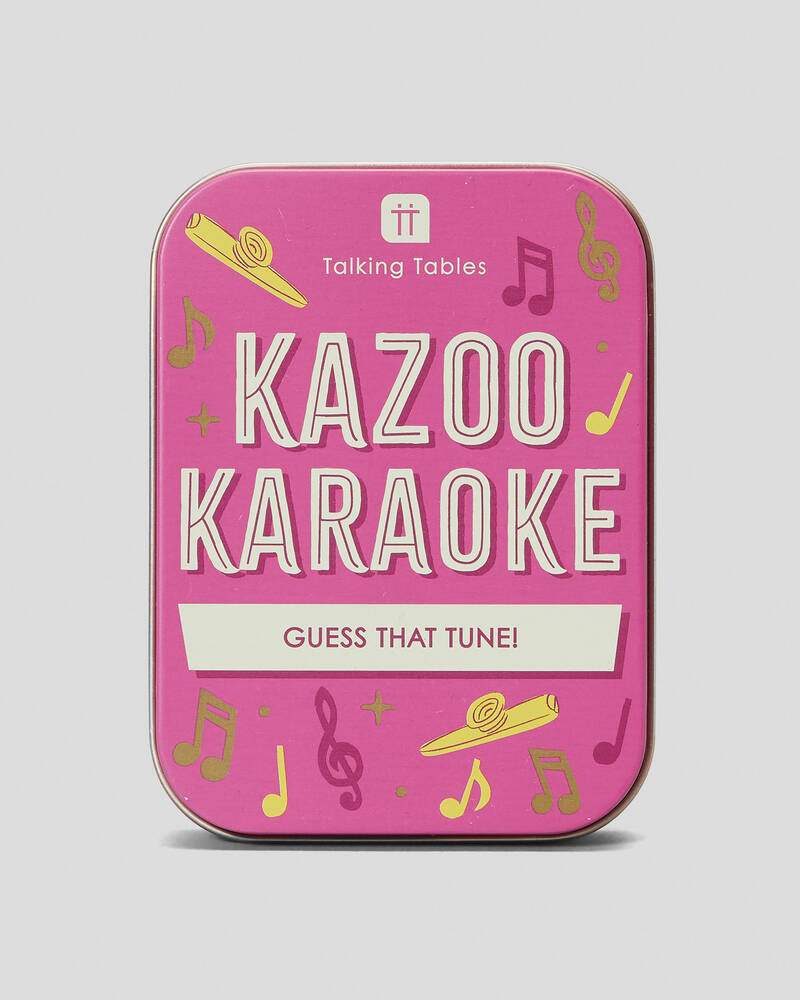 THE PAPERIE Fun In A Tin Kazoo Karaoke for Mens