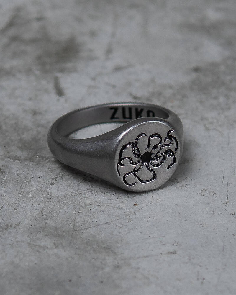 ZUKO Jewellery The Kraken Ring for Mens