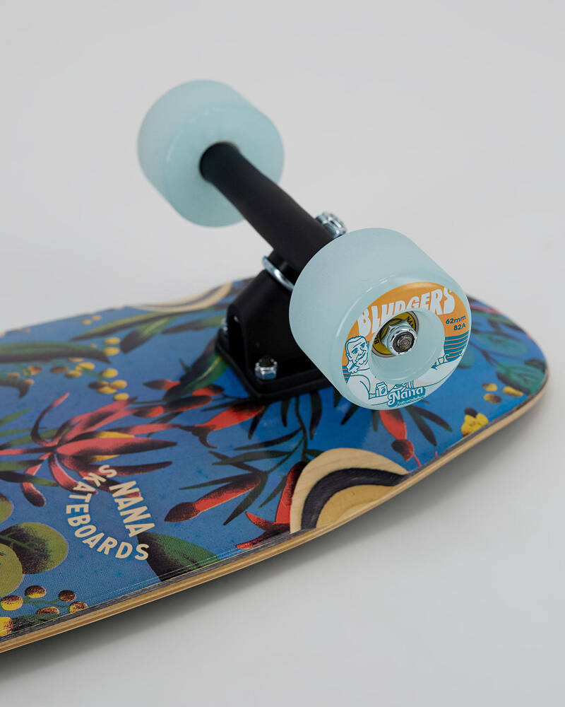 Nana Skateboards Wildflowers 30" Mini Cruiser Skateboard for Mens