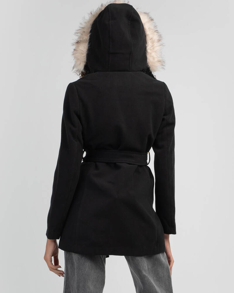 Used Magnolias Hooded Jacket for Womens