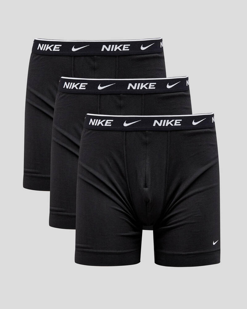 Nike Everyday Cotton Stretch Long Leg Boxers 3 Pack for Mens