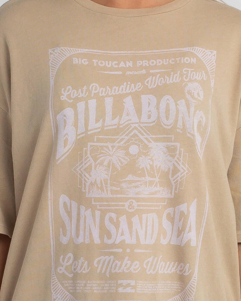 Billabong Sun Sand Sea T-Shirt for Womens