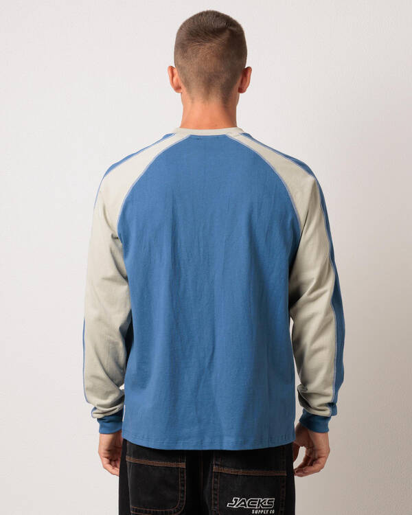 Rusty Fade-r Long Sleeve T-Shirt for Mens