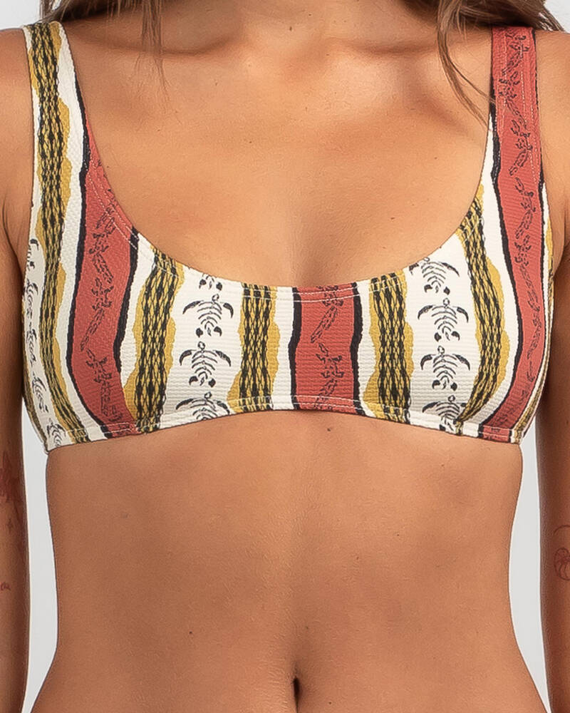 Billabong King Stingray Diamond Bralette Bikini Top for Womens