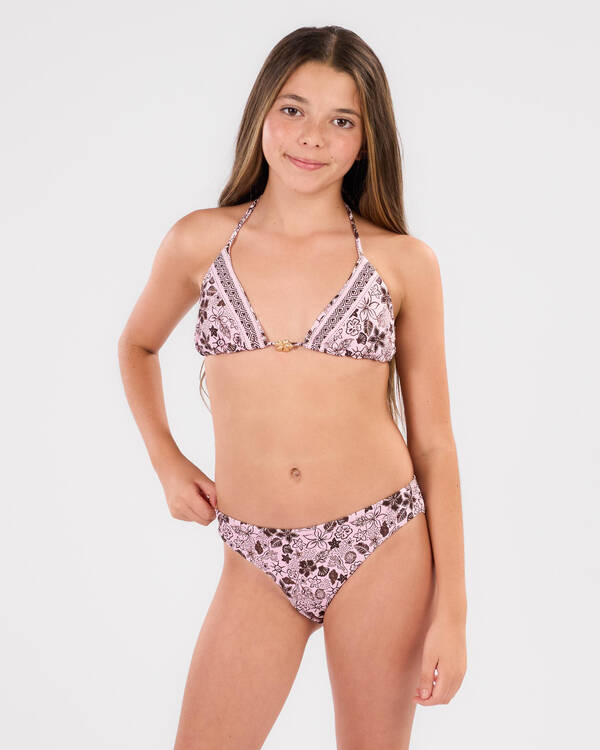 Girls' Coconut Cove Triangle Bikini Set