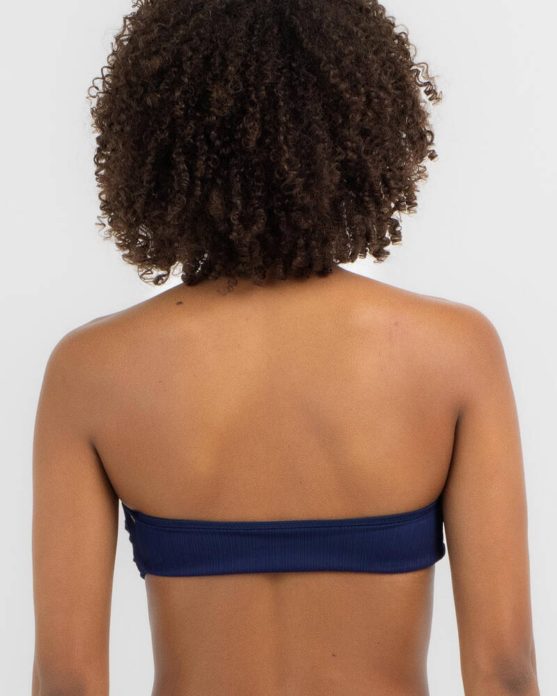 Kaiami Tilly Tie Bandeau Bikini Top for Womens