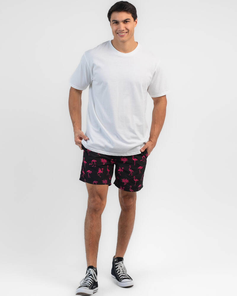 Lucid Flight Elastic Waist Shorts for Mens