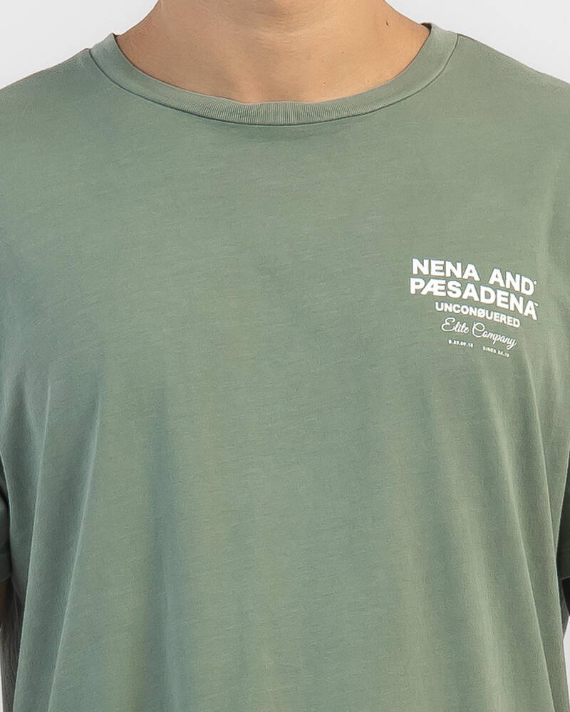 Nena & Pasadena Selector Cap Back T-Shirt for Mens