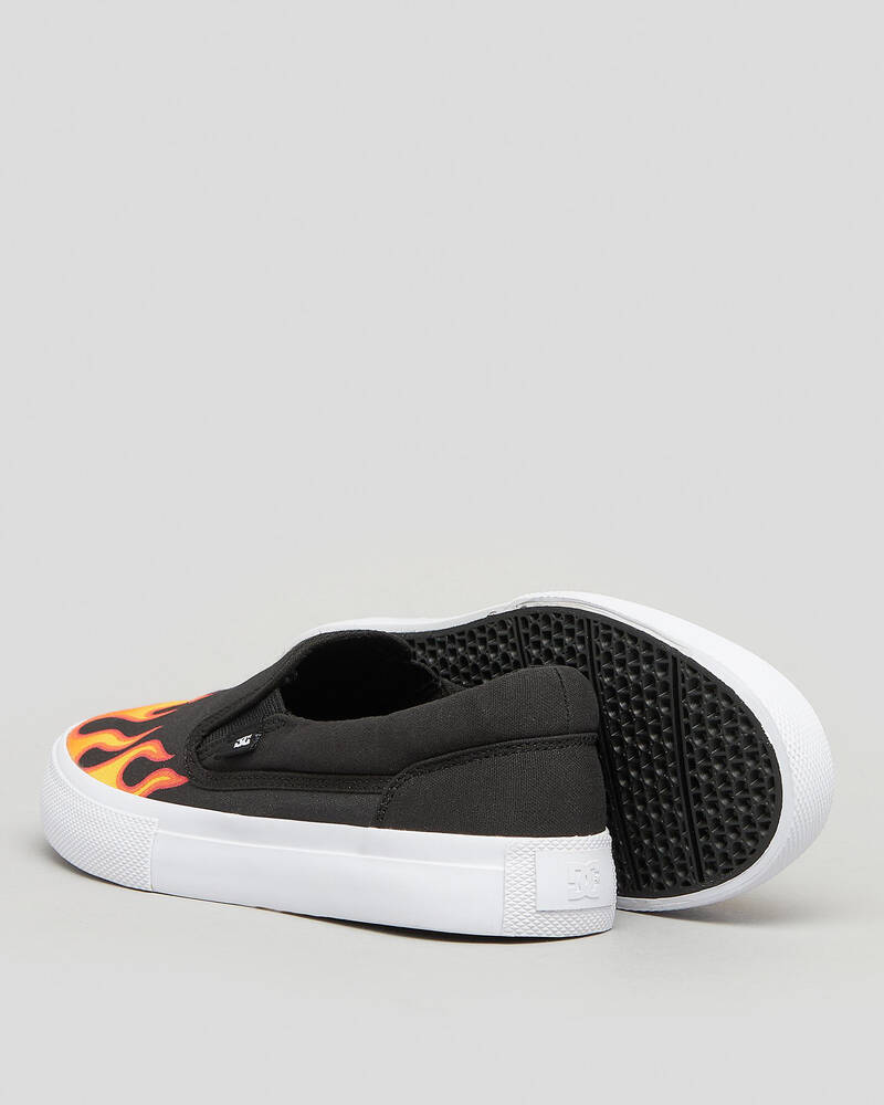 DC Shoes Boys' Manual Slip-On Shoes for Mens