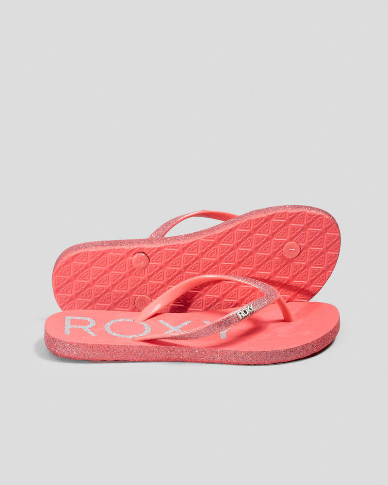 Roxy Girls' RG Viva Glitter Thongs for Womens