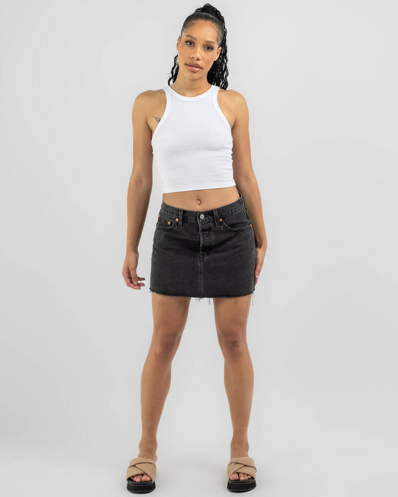 Levi's Icon Skirt In There's A Storm Coming - Fast Shipping & Easy ...