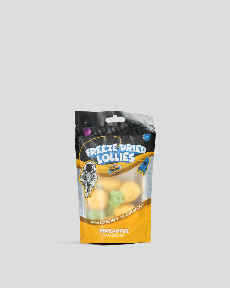Heebie Jeebies Mini Pineapple Freeze Dried Lollies for Unisex