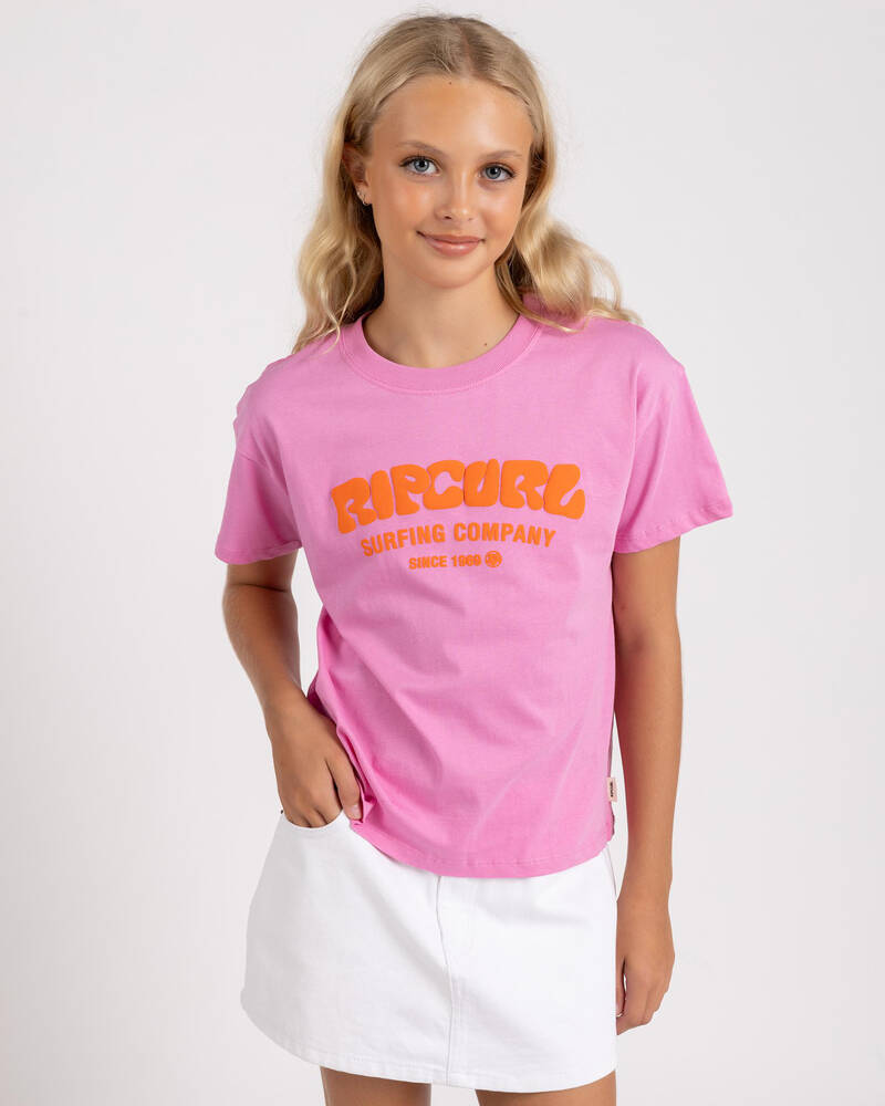 Rip Curl Girls' Surf Puff Relaxed T-shirt for Womens