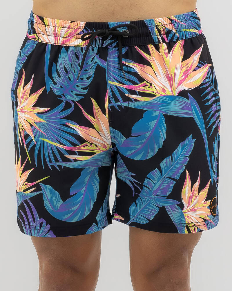 Skylark Abloom Elastic Waist Shorts for Mens