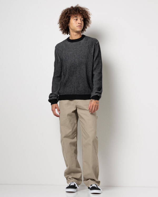 Rusty Cubes Knit Sweater for Mens