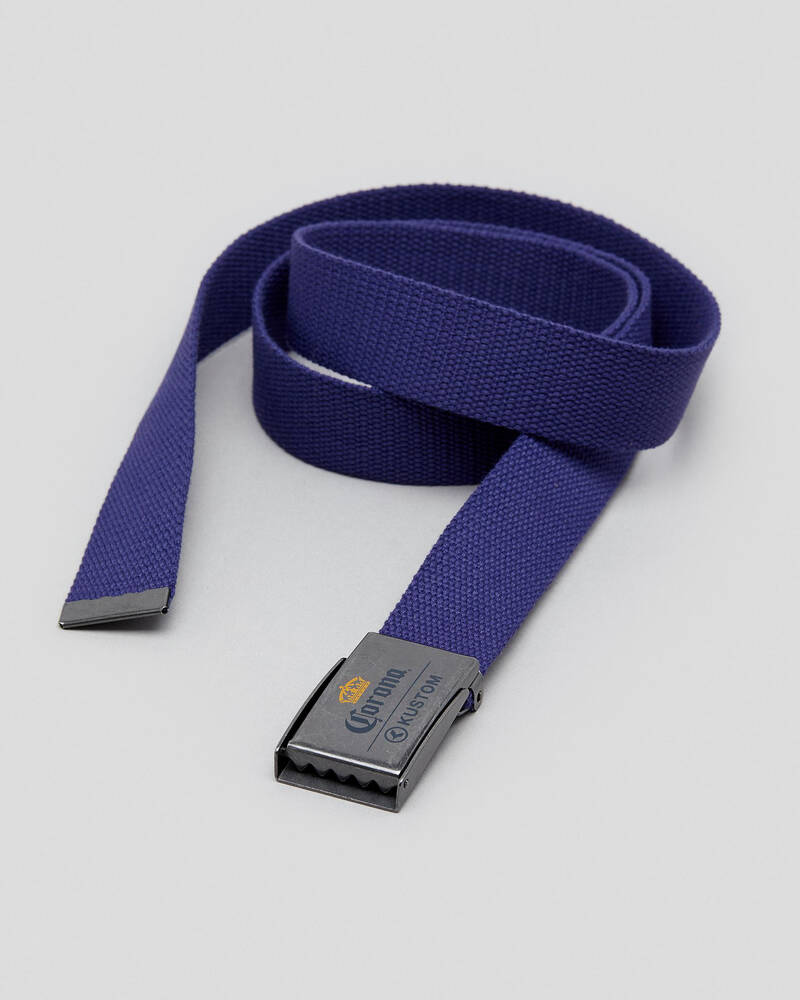 Kustom Corona Bottle Opener Belt for Mens