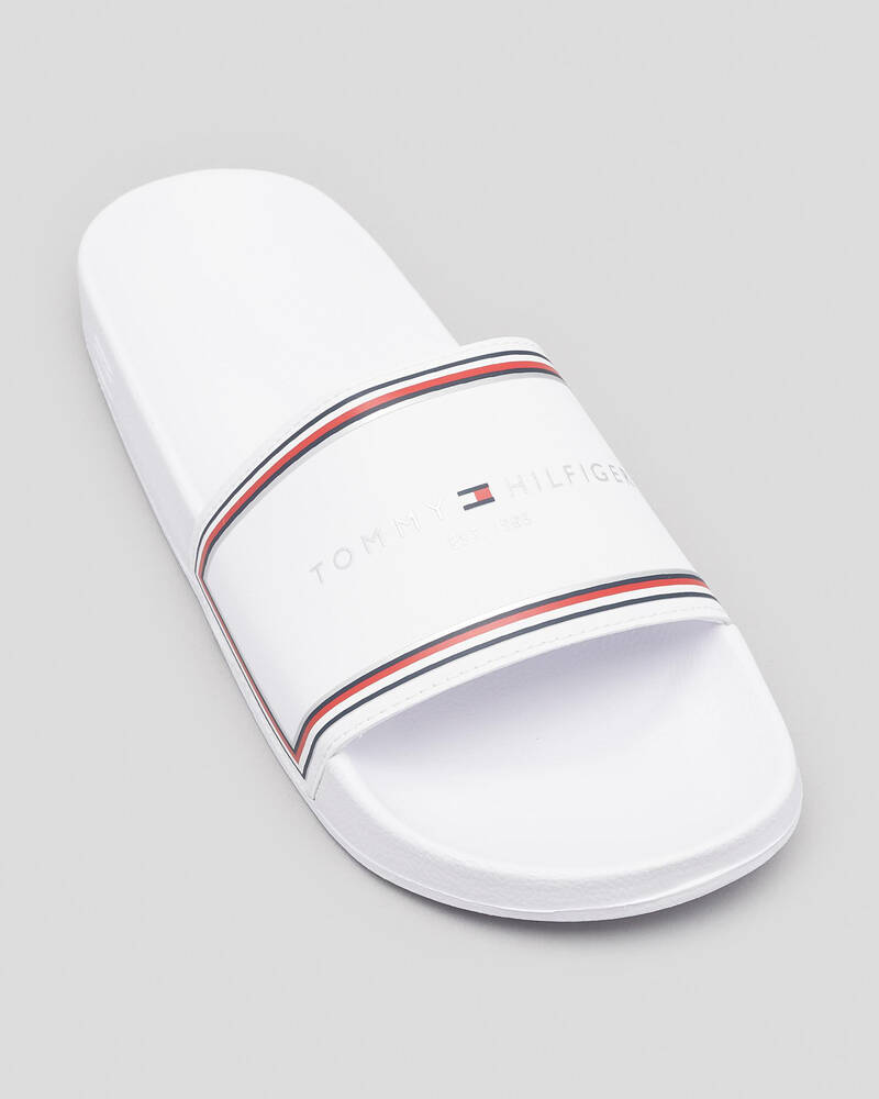 Tommy Hilfiger Essentials Pool Slide Sandals for Womens