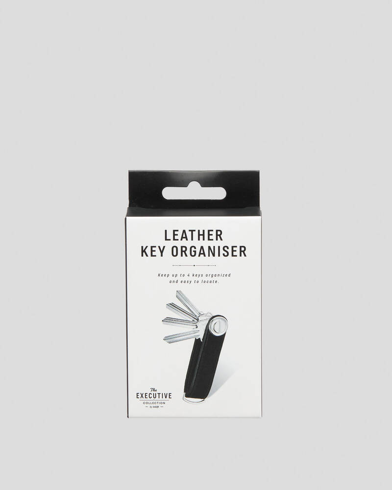 Get It Now Leather Key Organiser for Unisex