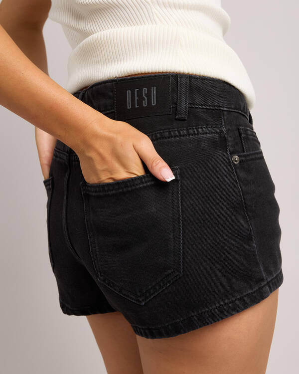 DESU South Beach Micro Denim Shorts for Womens