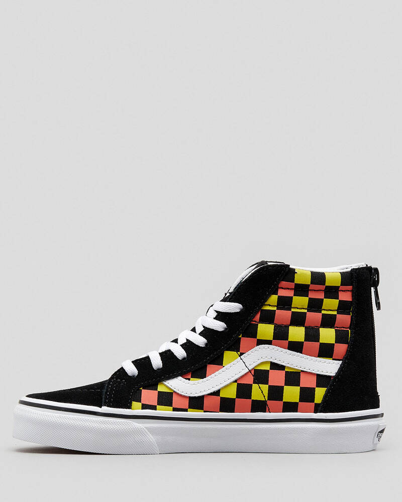 Vans Junior Boys' Sk8 Hi Zip Shoes for Mens