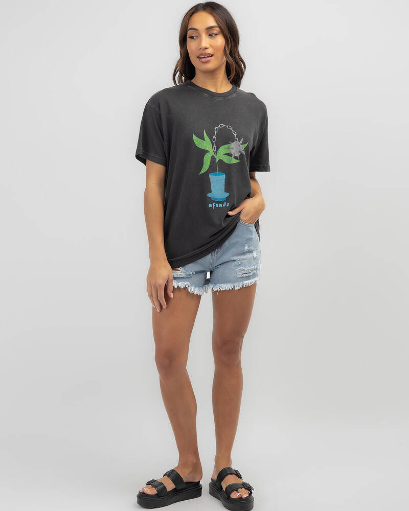 Afends Elliot Slay T-Shirt for Womens