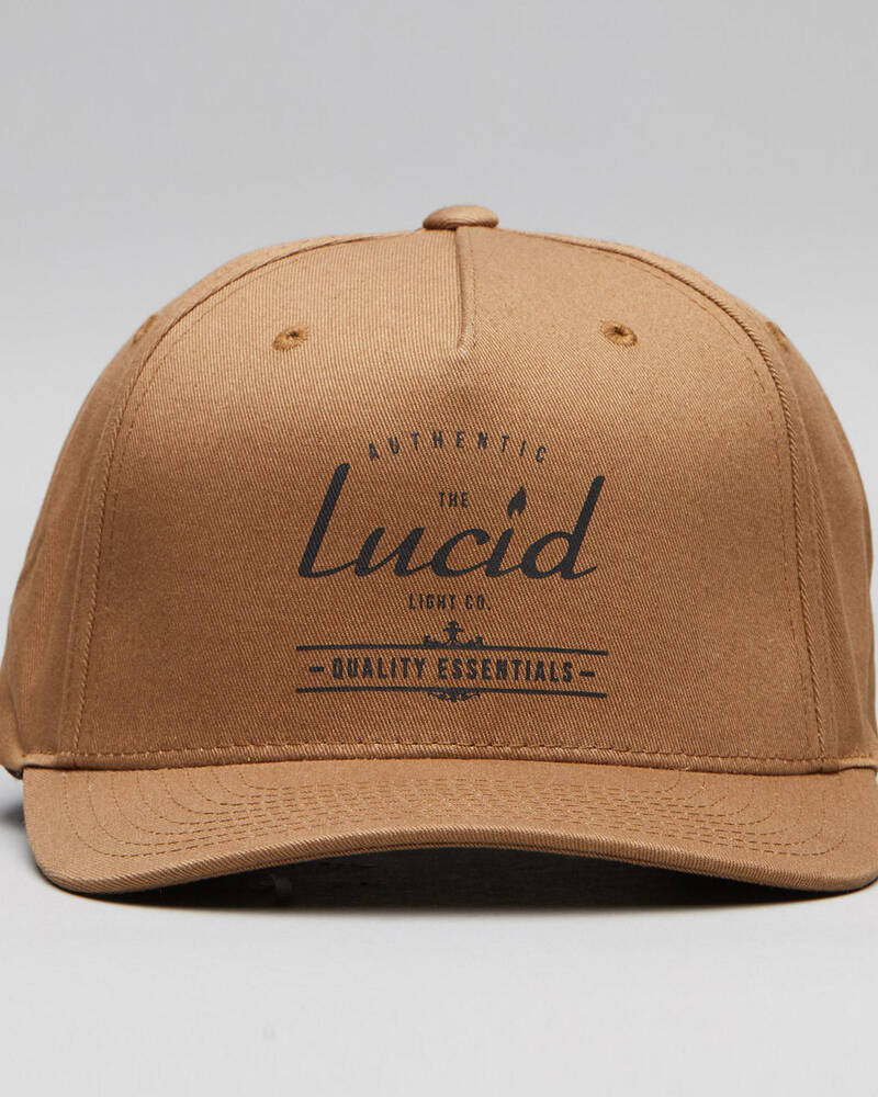 Lucid Wedge Snapback Cap for Mens