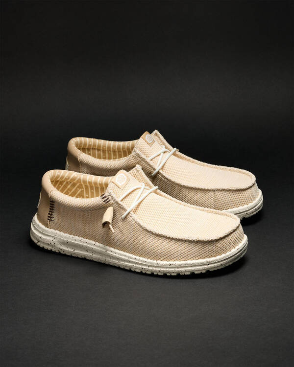 HEYDUDE Wally Stretch Sox Shoes for Mens