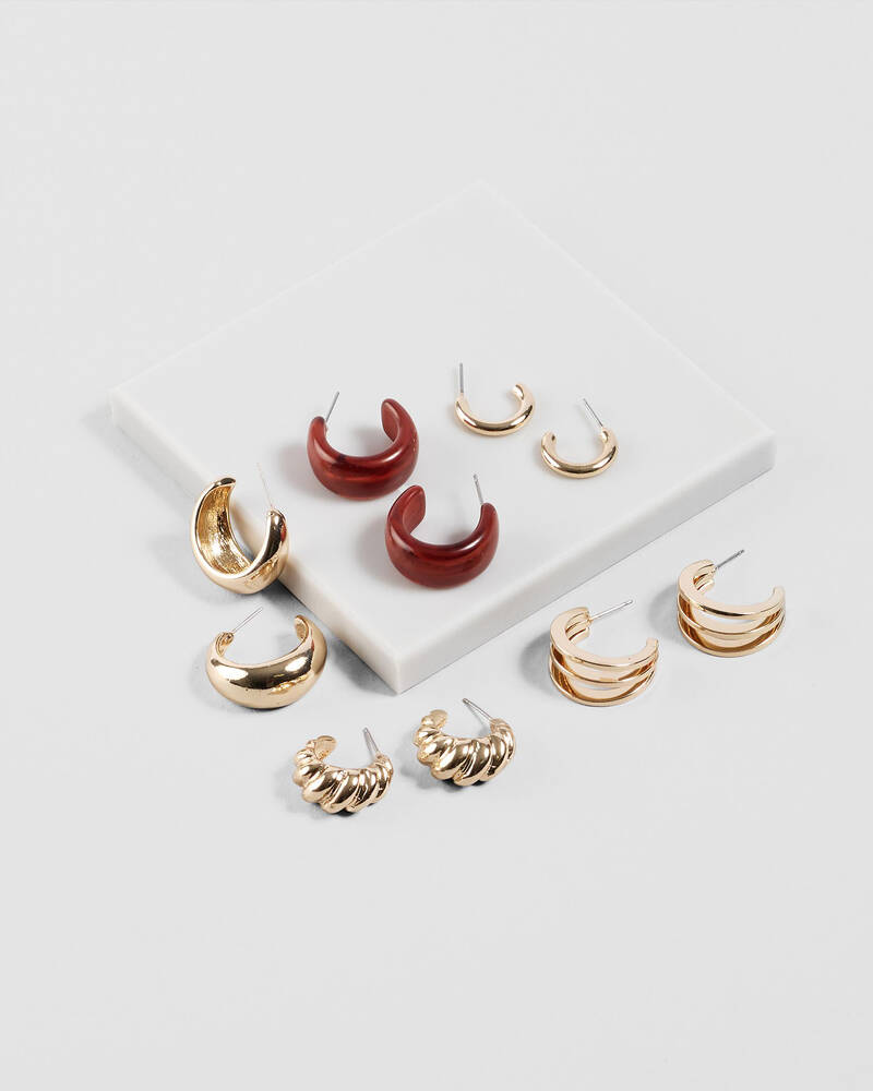 Karyn In LA Brielle Earring Pack for Womens