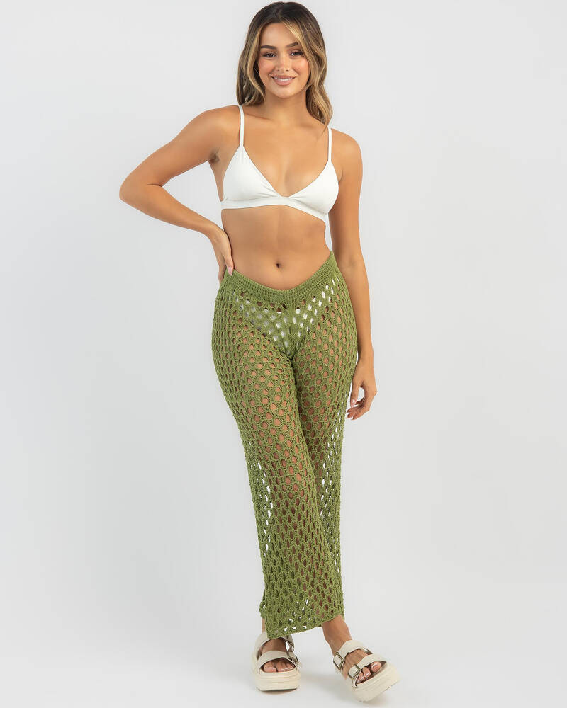 Thanne Riley Crochet Pants for Womens