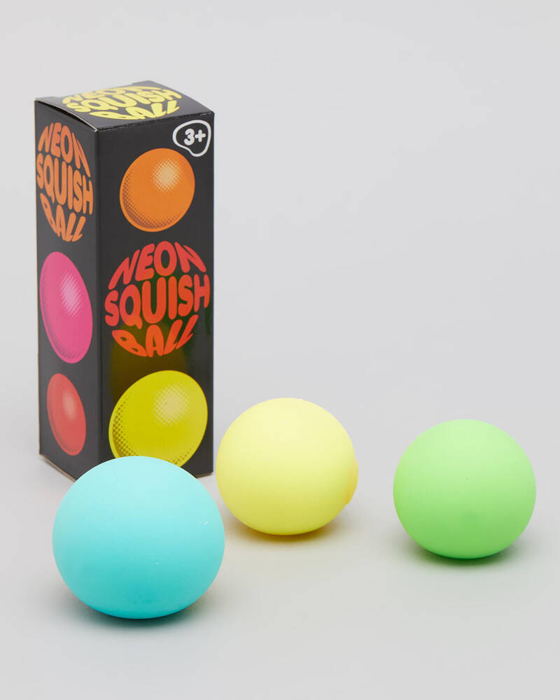 Get It Now Neon Squish Ball 3 Pack for Unisex