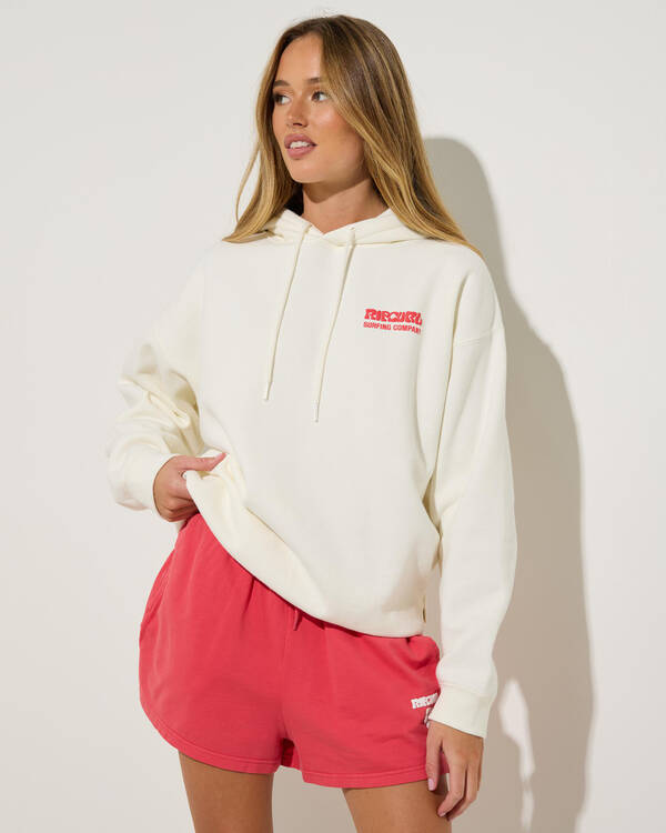 Rip Curl Surf Puff Heritage Hoodie for Womens