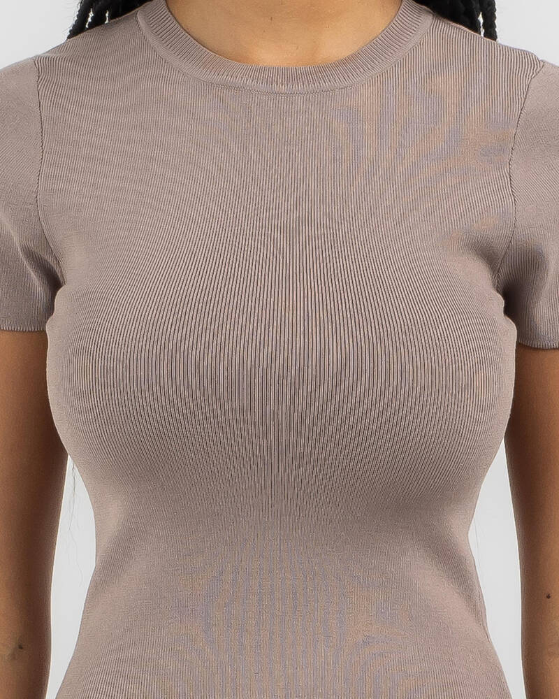 Ava And Ever Basic Knit Tee for Womens