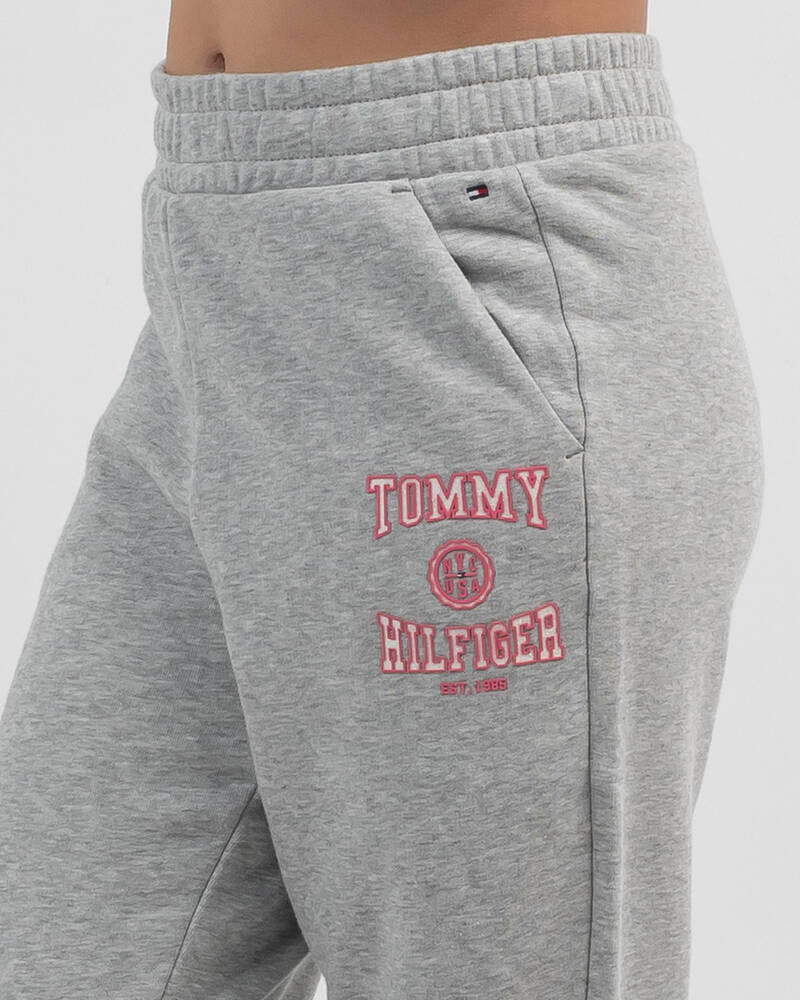 Tommy Hilfiger Girls' Slouchy Varsity Track Pants for Womens