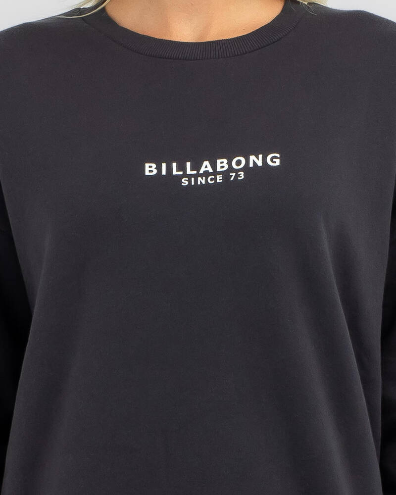 Billabong Society Crewneck Sweatshirt for Womens