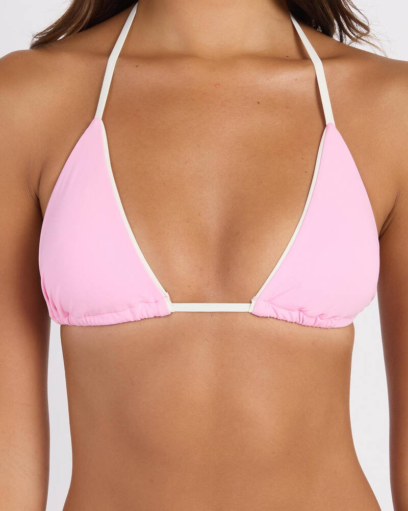 Kaiami Portia Triangle Bikini Top for Womens