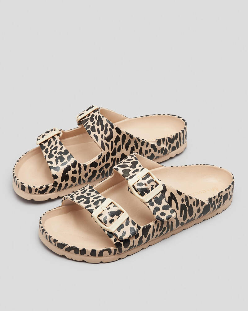 Ava And Ever Denver Slide Sandals for Womens