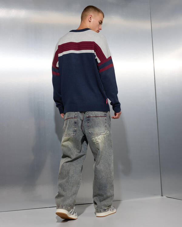 Rusty Redemption Baggy Jeans for Mens