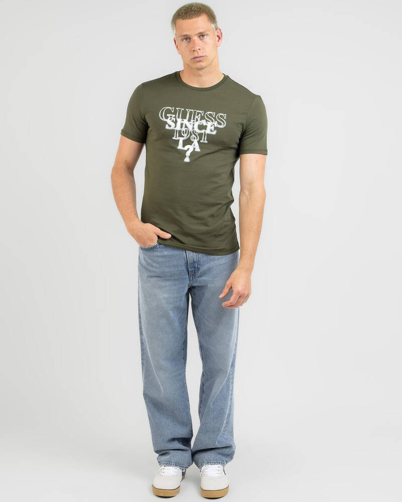 GUESS Jeans Blurry T-Shirt for Mens