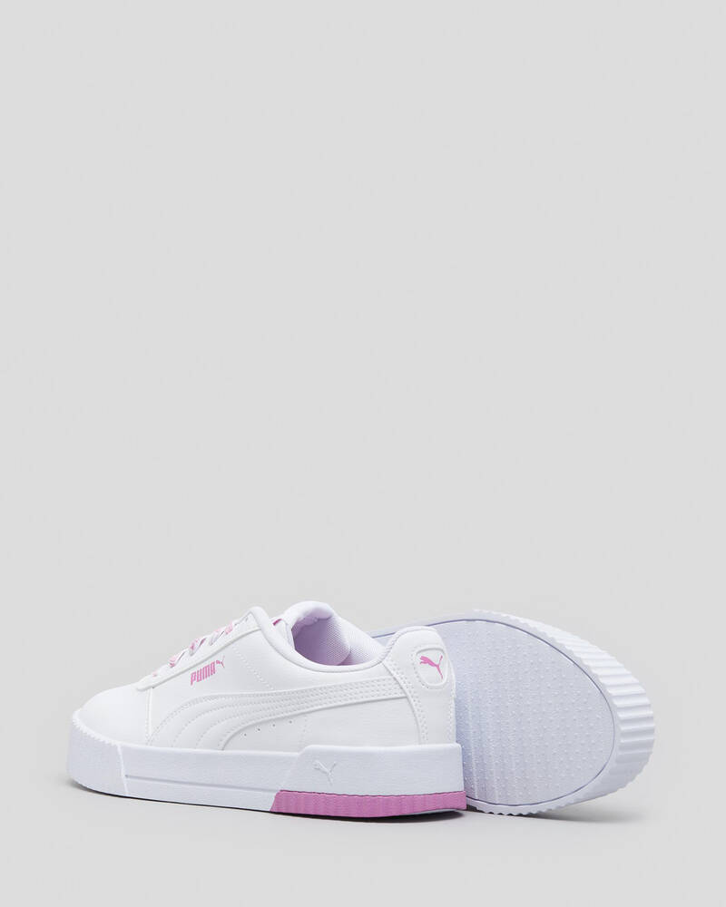 Puma Carina Womens Logomania Shoes for Womens