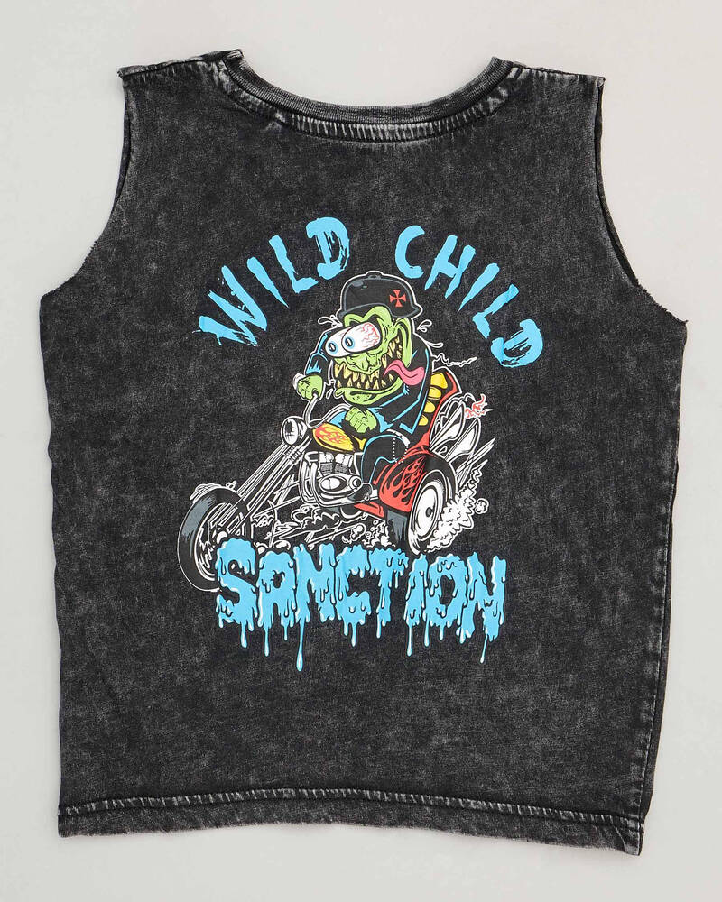 Sanction Toddlers' Wheelie Muscle Tank for Mens