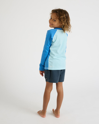 Rip Curl Toddlers' Icons UV Brushed Long Sleeve Rash Vest for Mens image number null