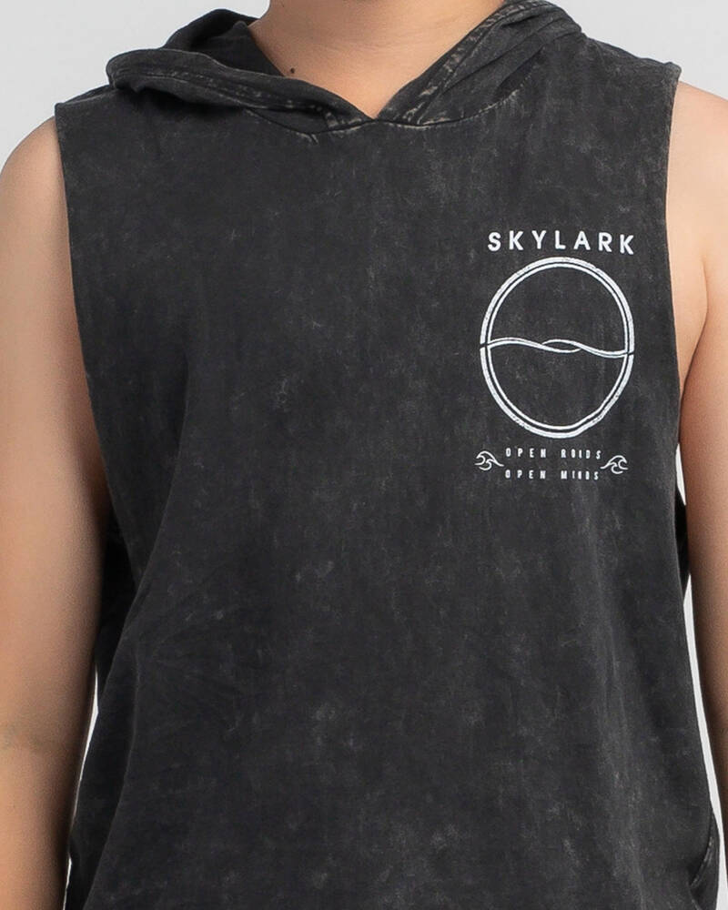 Skylark Boys' Inbound Hooded Muscle Tank for Mens